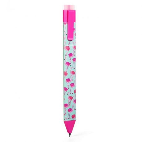 STYLO MARQUE PAGE FLAMANT ROSE