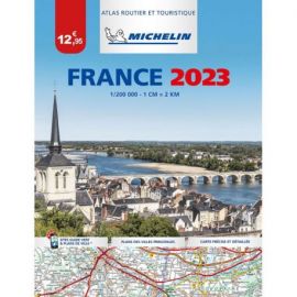 ATLAS FRANCE 2023 BROCHE ROUTIER ET TOURISTIQUE