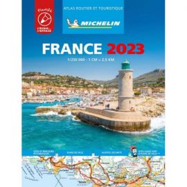 ATLAS FRANCE 2023 PLASTIFIÉ ROUTIER ET TOURISTIQUE