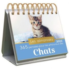 ALMANIAK 365 PENSEES POUR LES AMOUREUX DES CHATS 2023
