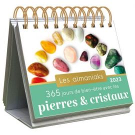 ALMANIAK 365 JOURS BIEN-ETRE AVEC LES PIERRES & LES CRISTAUX 2023