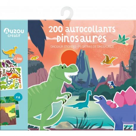 DINOSAURES - MES AUTOCOLLANTS 200