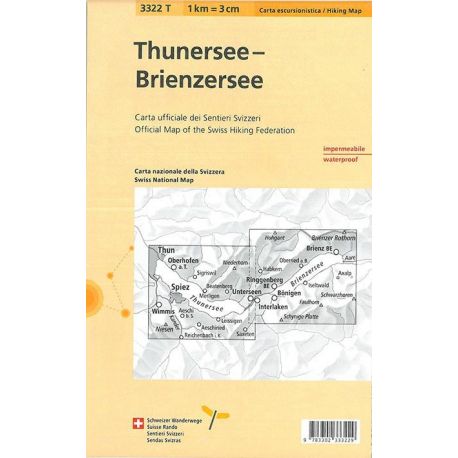 THUNERSEE - BRIENZERSEE INDECHIRABLE ET RESISTANTE EAU