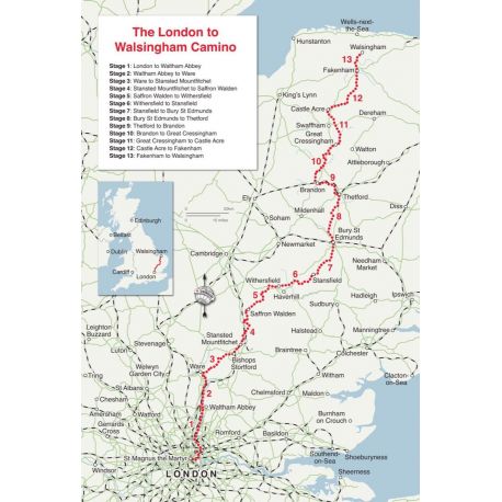 LONDON TO WALSINGHAM CAMINO THE PILGRIMAGE GUIDE