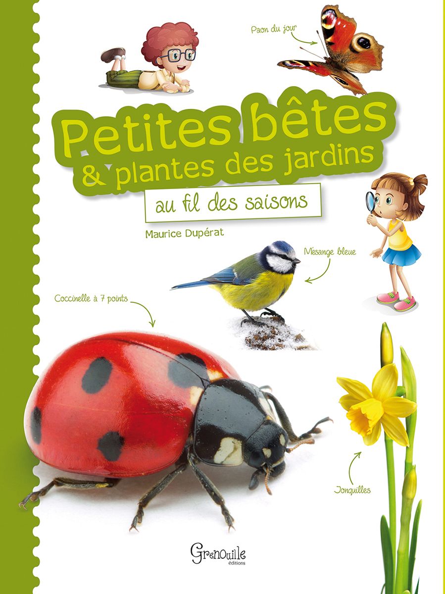 Autocollants - Mes petites découvertes - Les petites bêtes du jardin