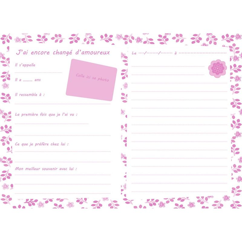 Journal Intime Fille