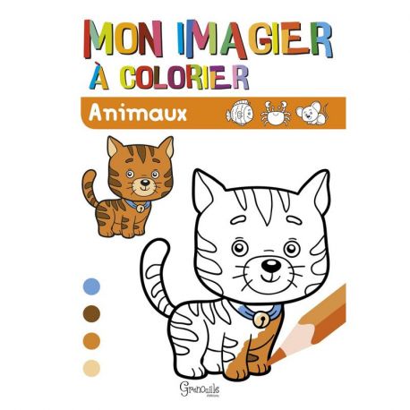 ANIMAUX MON IMAGIER A COLORIER