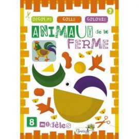 ANIMAUX DE LA FERME - BLOC DÉCOUPE