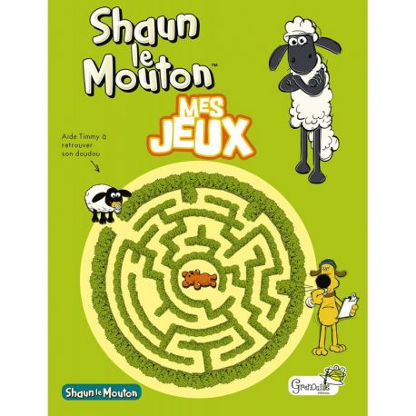 SHAUN LE MOUTON MES JEUX