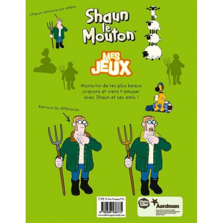 MES JEUX SHAUN LE MOUTON