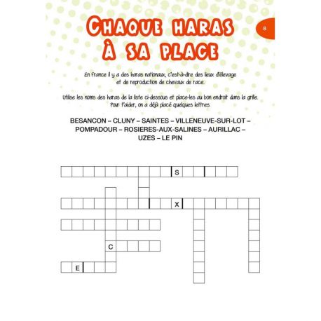 JEUX DE LETTRES - 7 ANS ET +