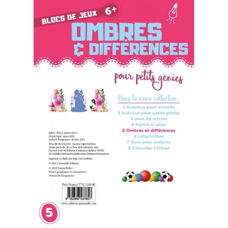 OMBRES ET DIFFERENCES - 6 ANS ET +