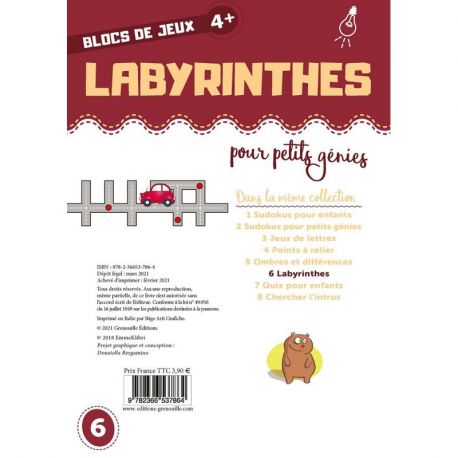 LABYRINTHES - 4 ANS ET +