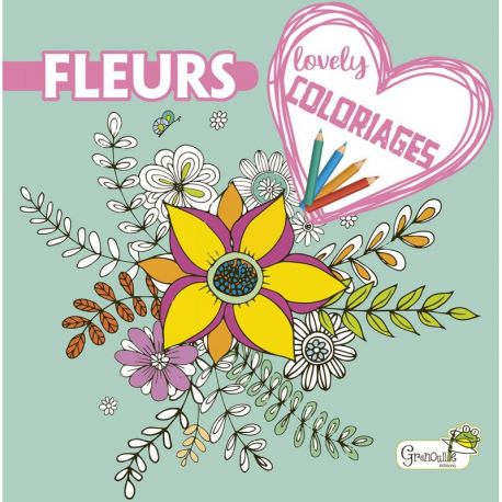 FLEURS - LOVELY COLORIAGES