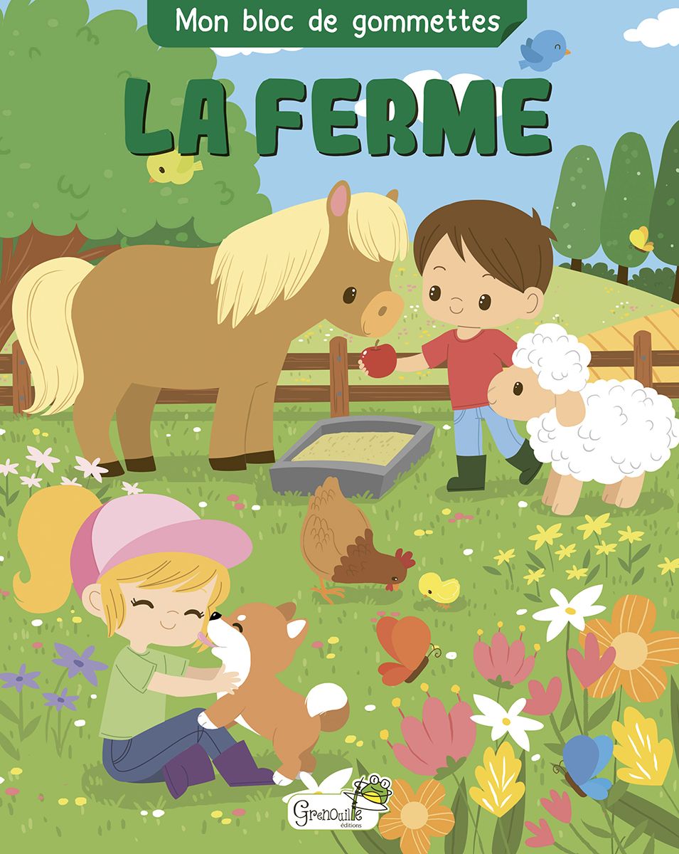 Gommettes - Animaux de la ferme - La ferme - La vie de la ferme