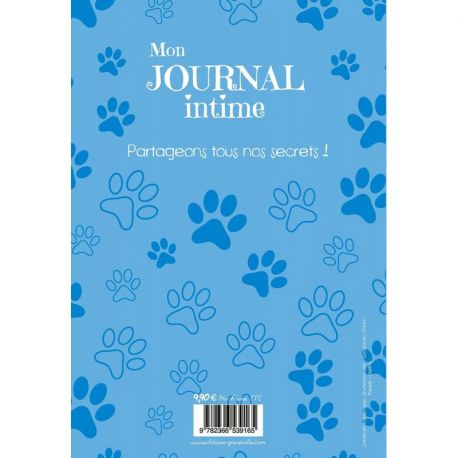 MON JOURNAL INTIME CHIOT