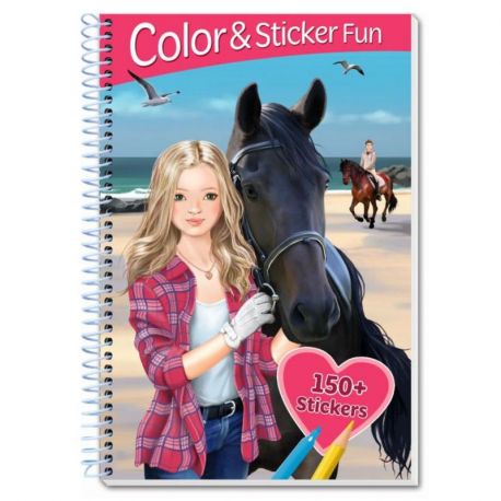 CHEVAUX - 3D LENTICULAR COLOR AND STICKER FUN