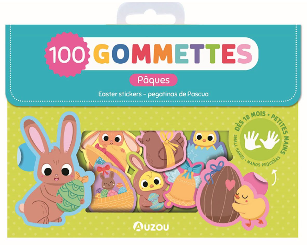 JEUNESSE PÂQUES - 100 GOMMETTES