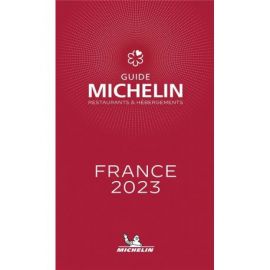 GUIDE ROUGE MICHELIN FRANCE 2023