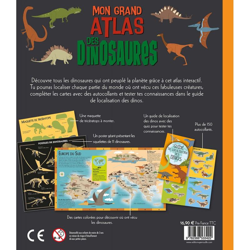 Le Grand Atlas des Dinosaures
