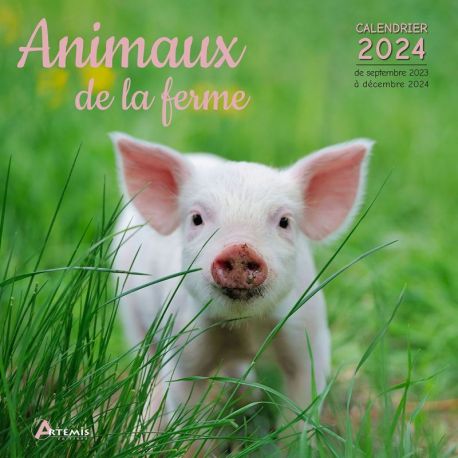CALENDRIER ANIMAUX DE LA FERME 2024