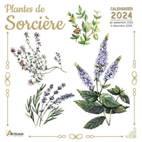 CALENDRIER PLANTES DE SORCIERE 2024