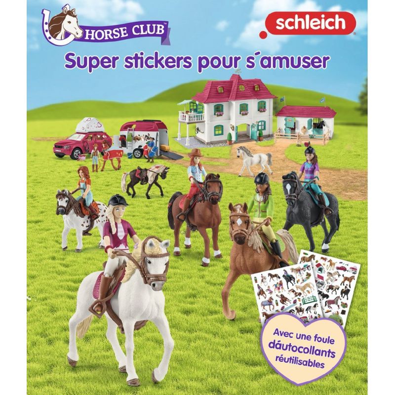 Livre d'activité Magazine Schleich Horse Club avec sa figurine
