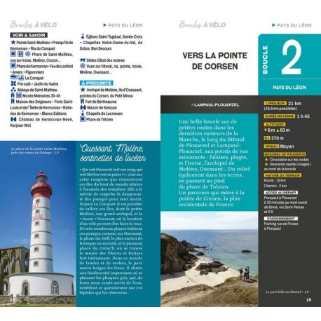 BOUCLES A VELO - FINISTERE NORD CROZON - MONTS D'AREE