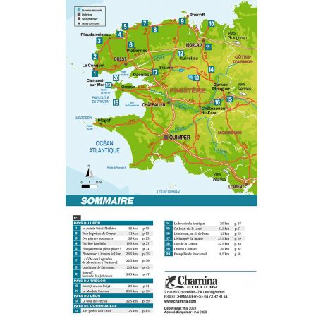 BOUCLES A VELO - FINISTERE NORD CROZON - MONTS D'AREE