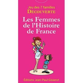 LES FEMMES DE L'HISTOIRE DE FRANCE CARTES 7 FAMILLES DECOUVERTE
