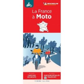 CARTE - LA FRANCE A MOTO