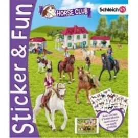 SCHLEICH - HORSE CLUB STICKER AND FUN - 2 EN 1