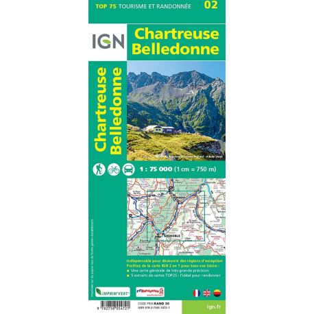 TOP75002 CHARTREUSE BELLEDONNE