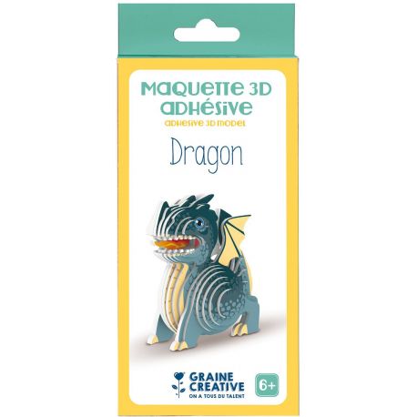 DRAGON - MAQUETTE  ADHESIVE 3D