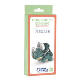 DINOSAURE - MAQUETTE ADHESIVE 3D