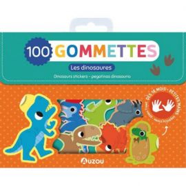 100 GOMMETTES - DINOSAURES