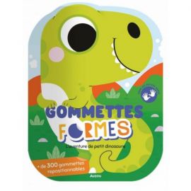 L'AVENTURE DE PETIT DINOSAURE GOMMETTES FORMES