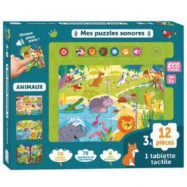 LES ANIMAUX - MES PUZZLES SONORES