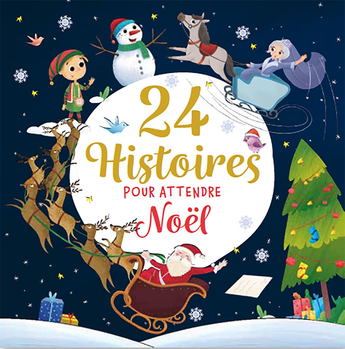Calendrier de l'avent - 24 histoires pour attendre Noël - Livres pour  enfants dès 3 ans