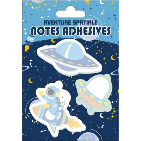 AVENTURE SPATIALE - NOTES ADHESIVES