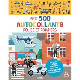 POLICE ET POMPIERS - MES 500 AUTOCOLLANTS