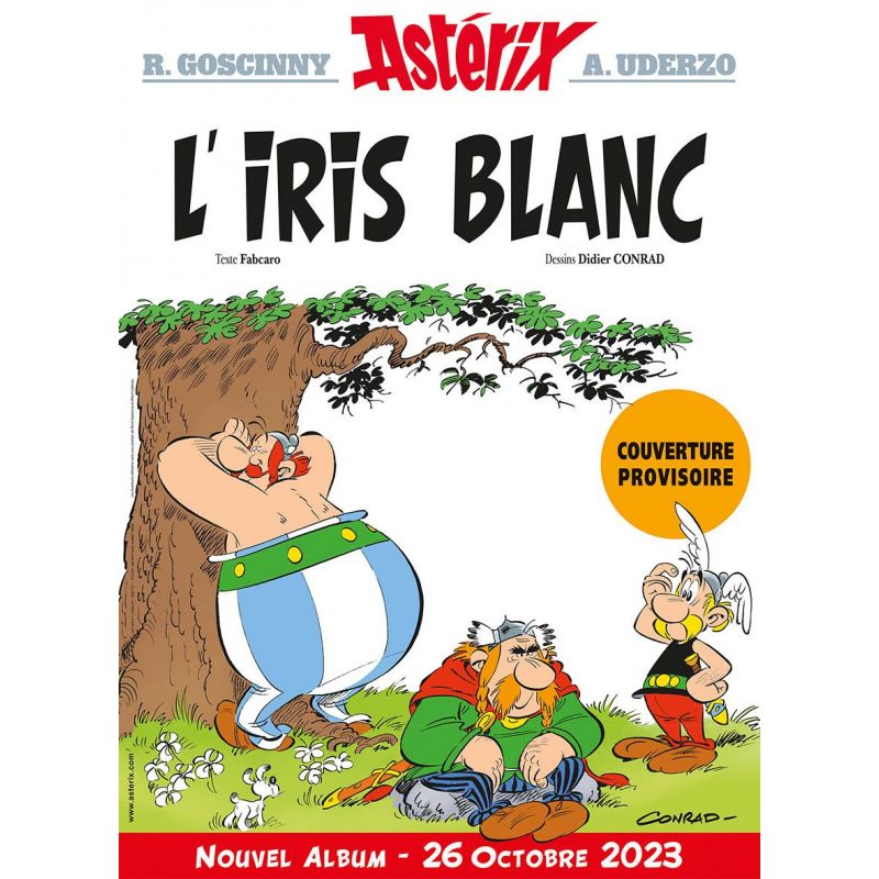 BANDE-DESSINEE ASTERIX - L'IRIS BLANC - N°40 