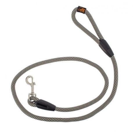 LAISSE CORDE CHIEN - RESISTANTE BOUCLE ANTI-TORSION - 1M40