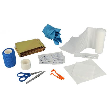 KIT DE PREMIERS SECOURS 16 PIECES