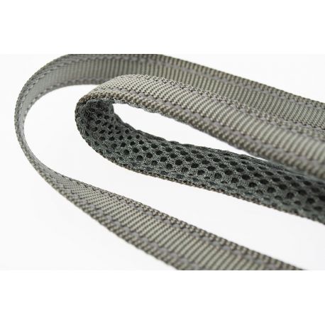 LAISSE REFLECHISSANTE POUR CHIEN MESH RESPIRANT - GRIS - 150 CM