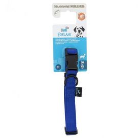 COLLIER POUR CHIEN SIGNATURE NYLON RESISTANT BLEU - M 30 A 45 CM