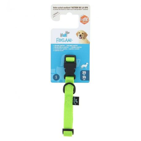 COLLIER POUR CHIEN SIGNATURE NYLON RESISTANT VERT - S 25 A 35 CM