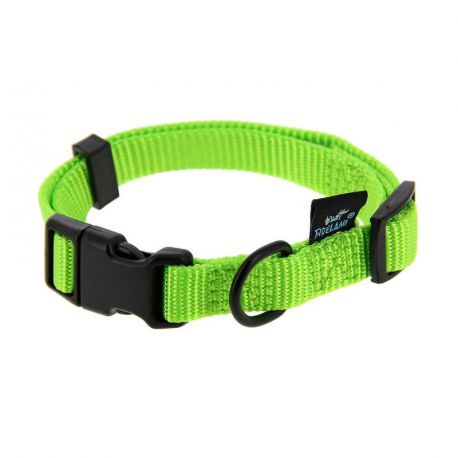 COLLIER POUR CHIEN SIGNATURE NYLON RESISTANT VERT - S 25 A 35 CM