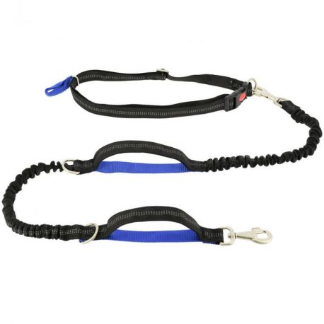 LAISSE CEINTURE DEUX POIGNEES - 130 A 170 CM