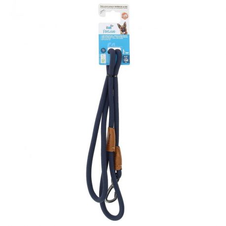 LAISSE CORDE RECYCLEE BLEU - 150 CM